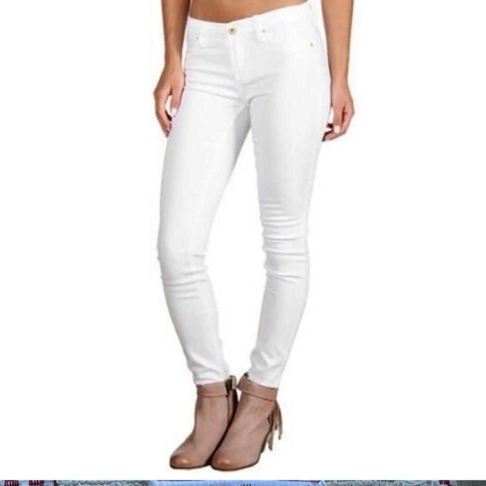 Kate spade white skinny jeans sz27 spring summer